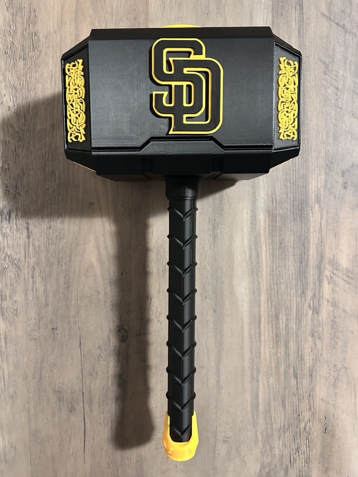 Eclipse Baseball Padres Themed Mjolnir Thor's Hammer