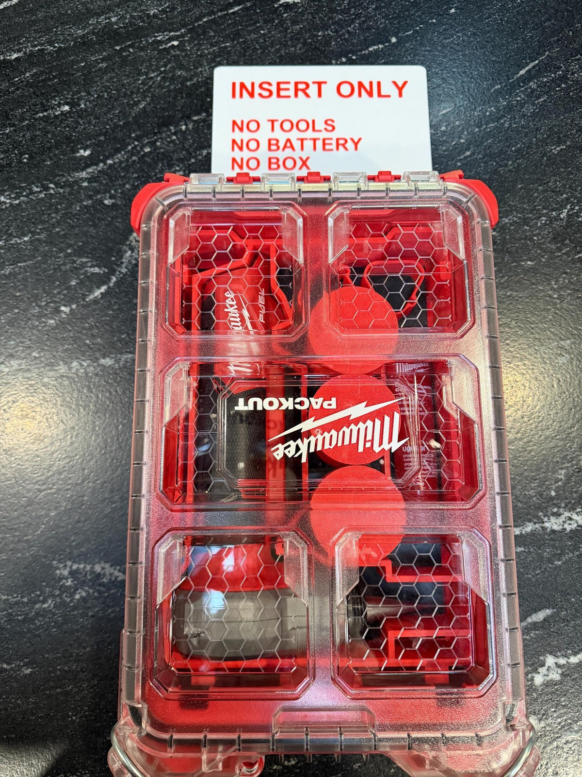 Milwaukee Compatable M12 ProPex Organizing Insert Tray