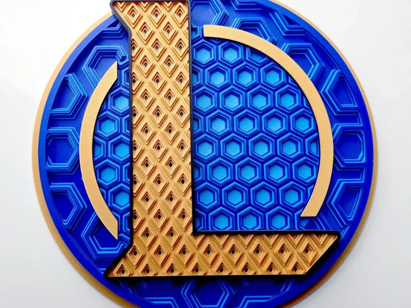 League of Legends Wall Art Or Display 3D printed Dimensional Mosaic