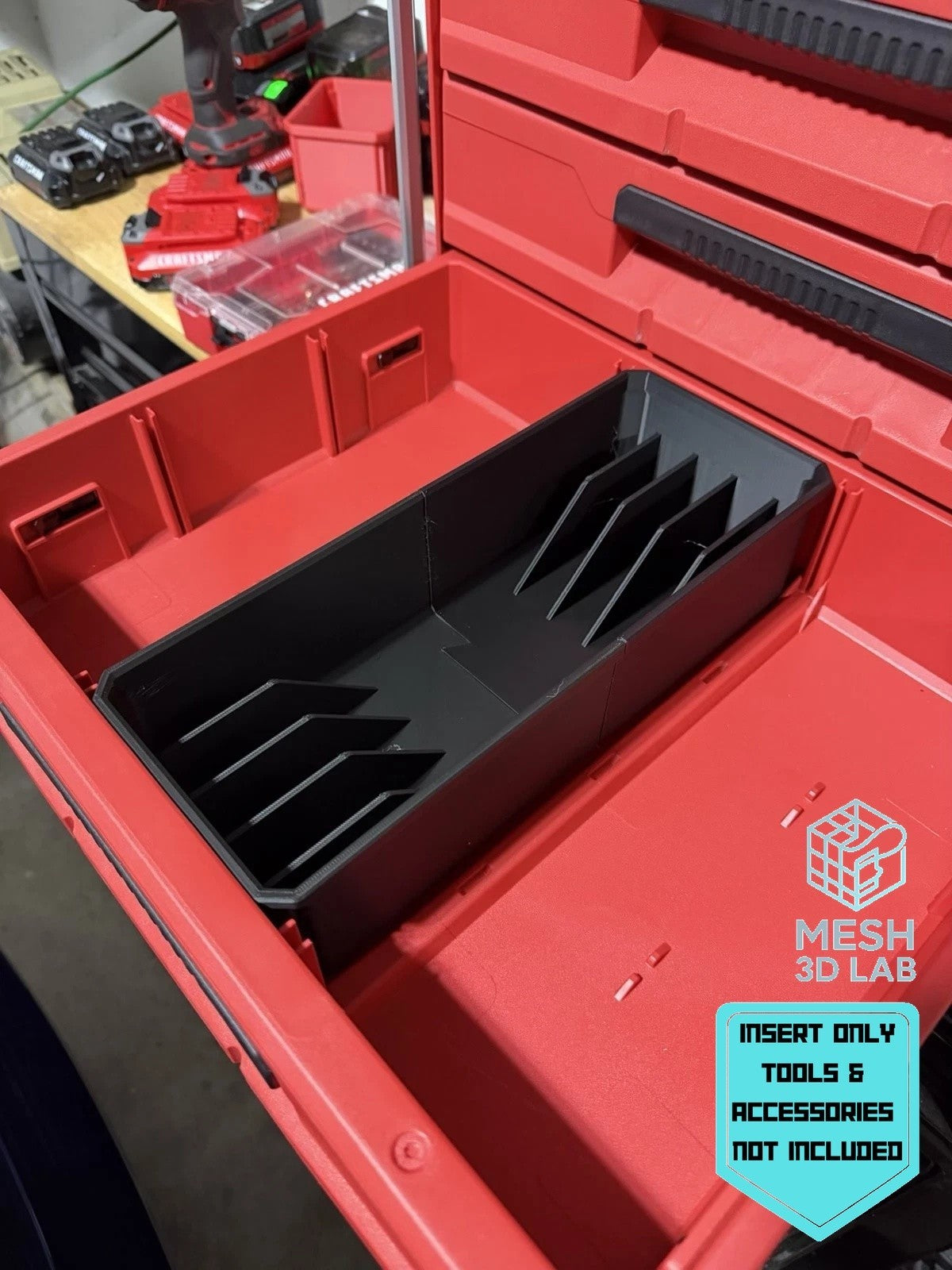 Universal Pliers Organizer Insert for PACKOUT 3-Drawer (Insert Only)