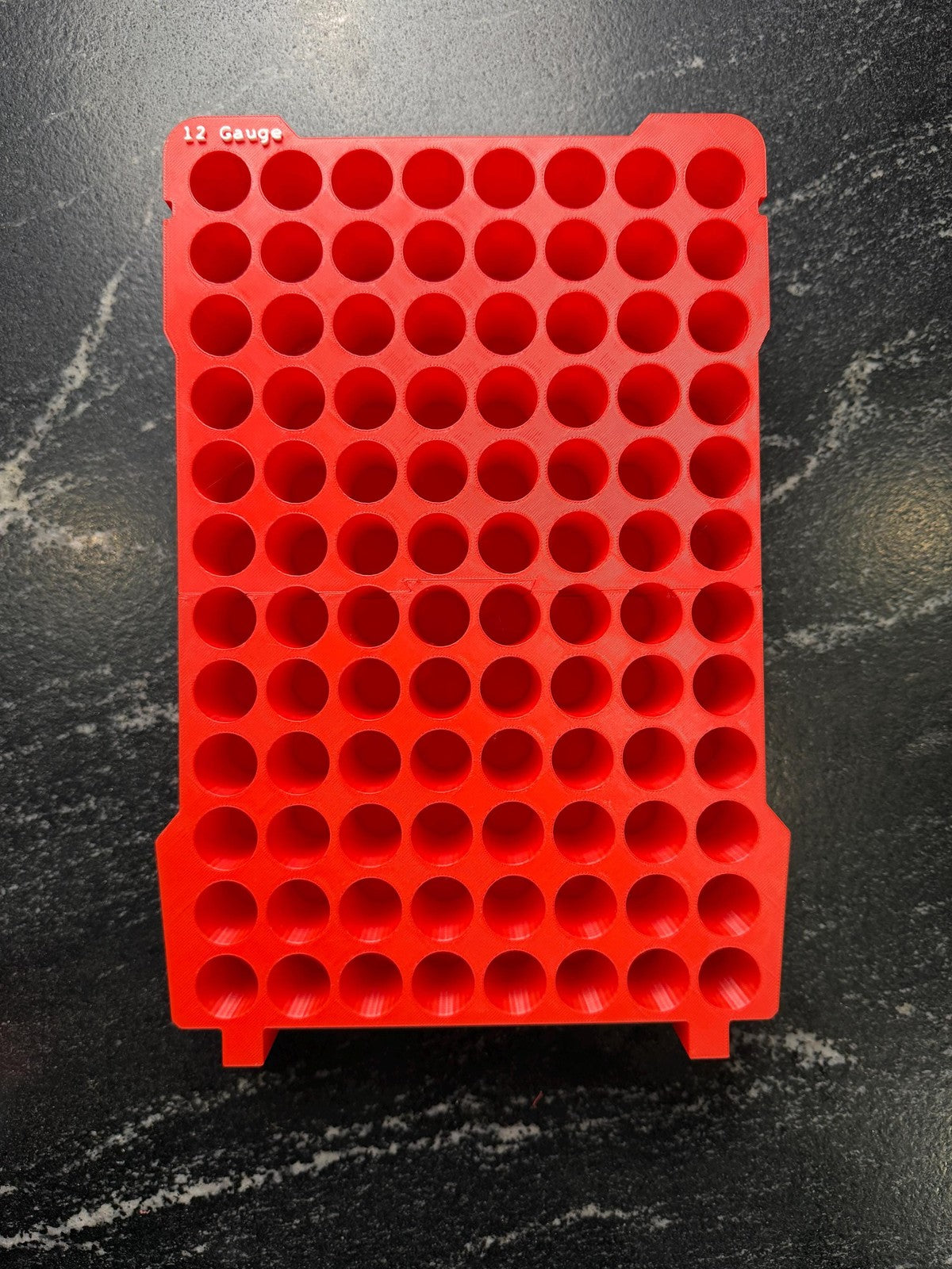 3D Printed 12 Gauge Ammo Insert Milwaukee Compact Low-Profile Packout 96 rounds