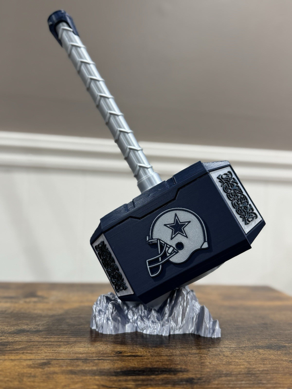 Cowboys Thor Hammer Decoration NFL football Gifts Man Cave Desk Office