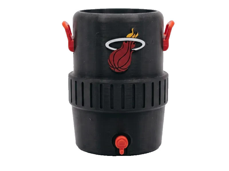 Miami Heat Koozie 3D Printed 12 Oz Cans