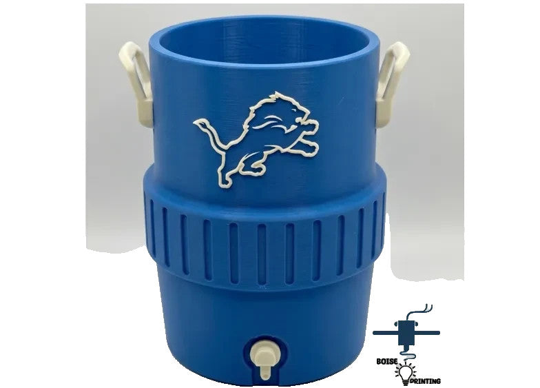 Detroit Lions Koozie 3D Printed 12 Oz Cans
