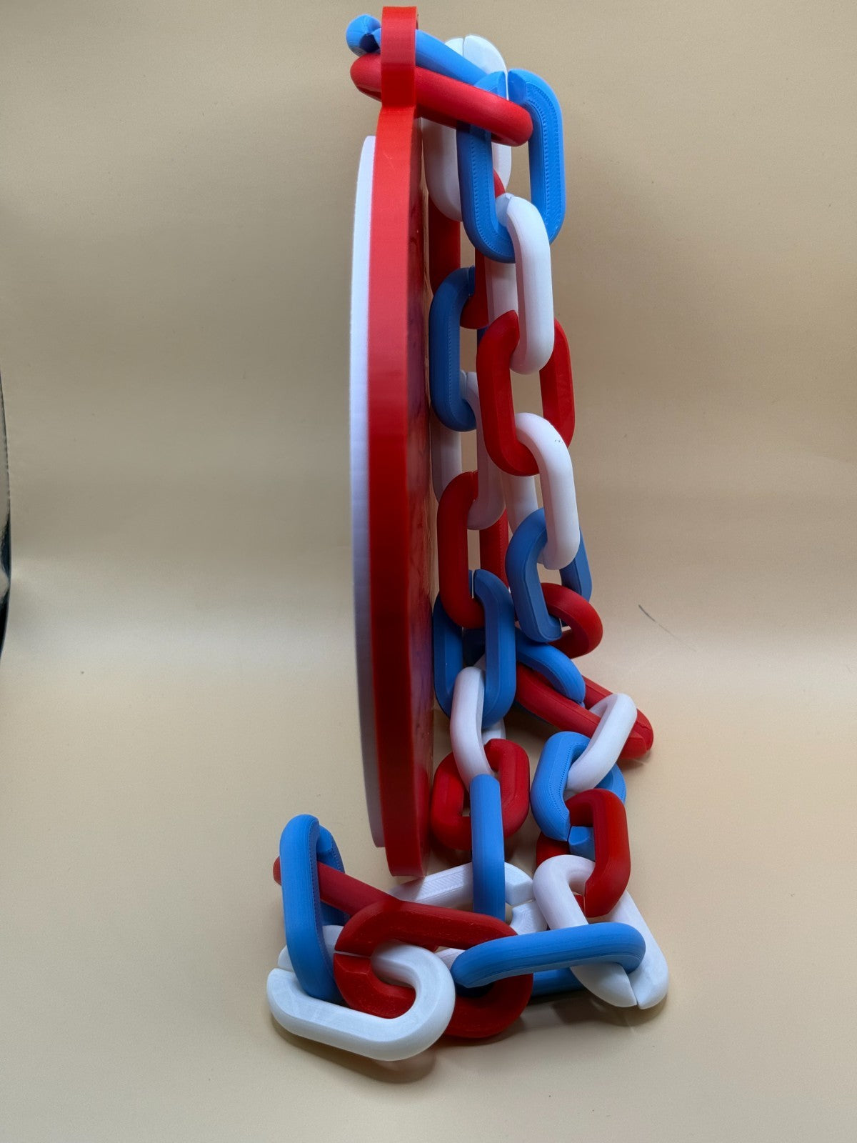 Tennessee Titans Hype Oversized Logo Pendant Turnover Chain HandMade 3D Printed