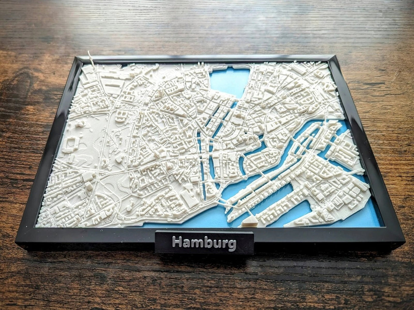 Hamburg Germany 3D City Map