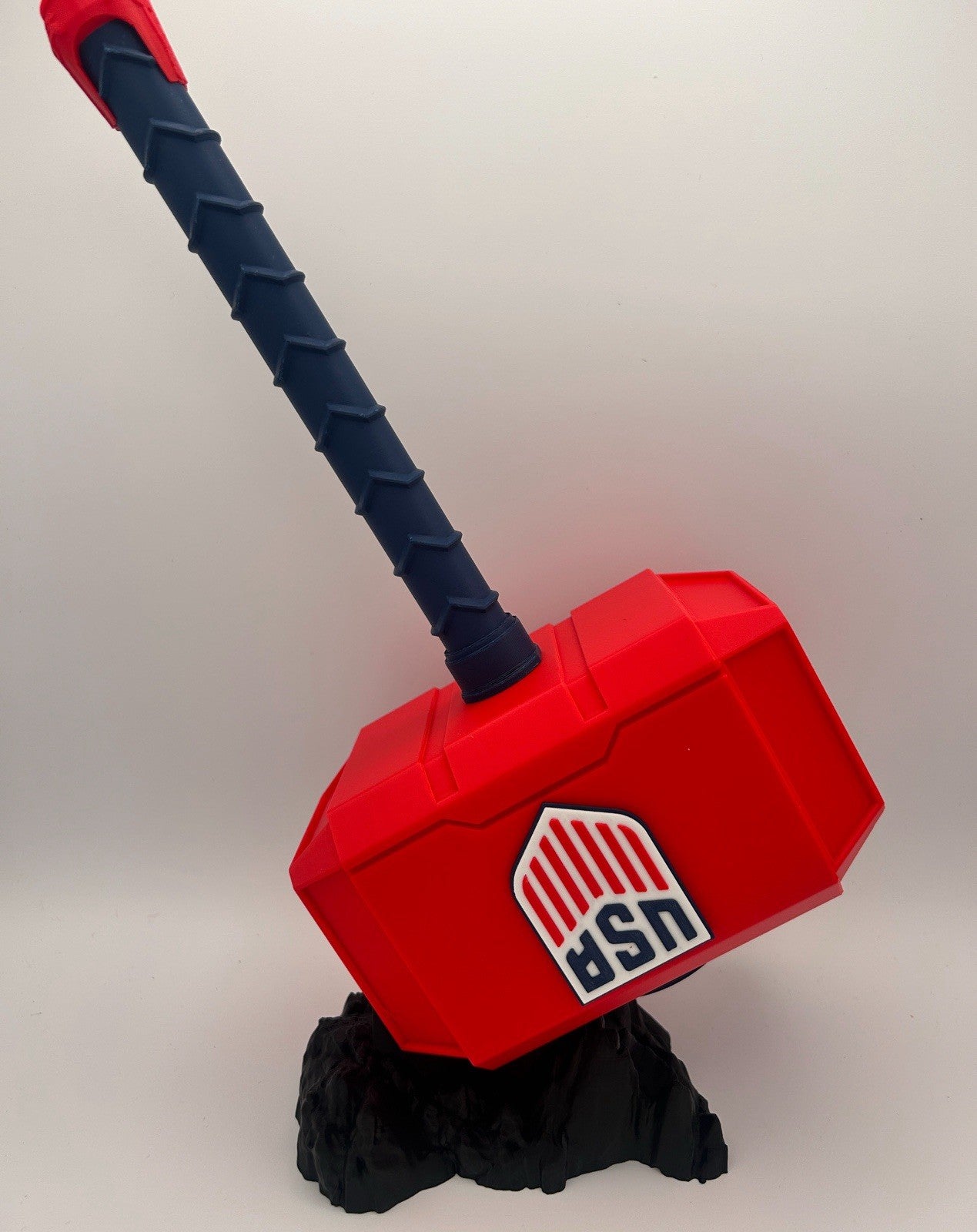 USA Soccer themed Mjolnir Thor's Hammer BASE NOT INCLUDED