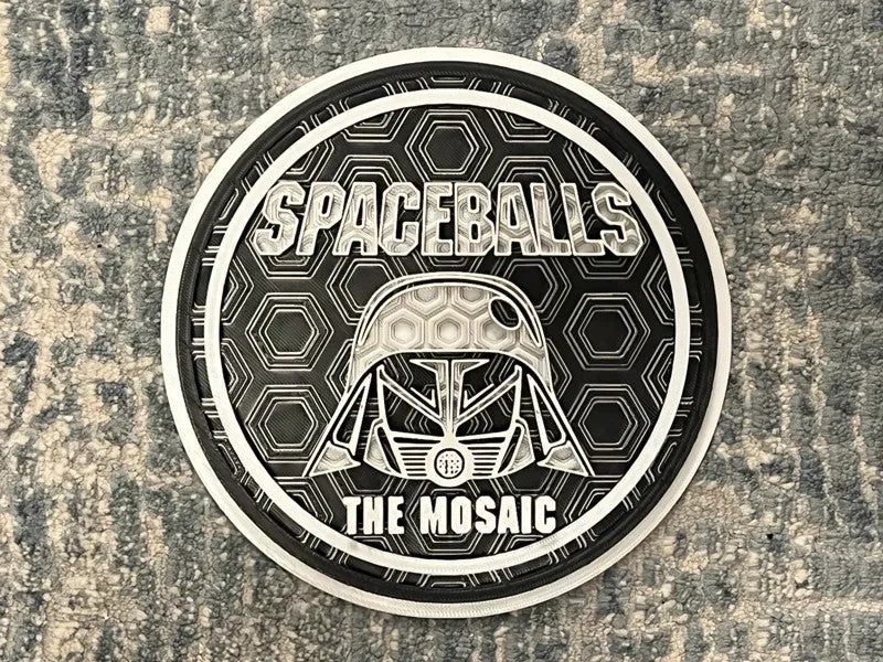 Spaceballs Wall Art Or Display 3D printed Dimensional Mosaic