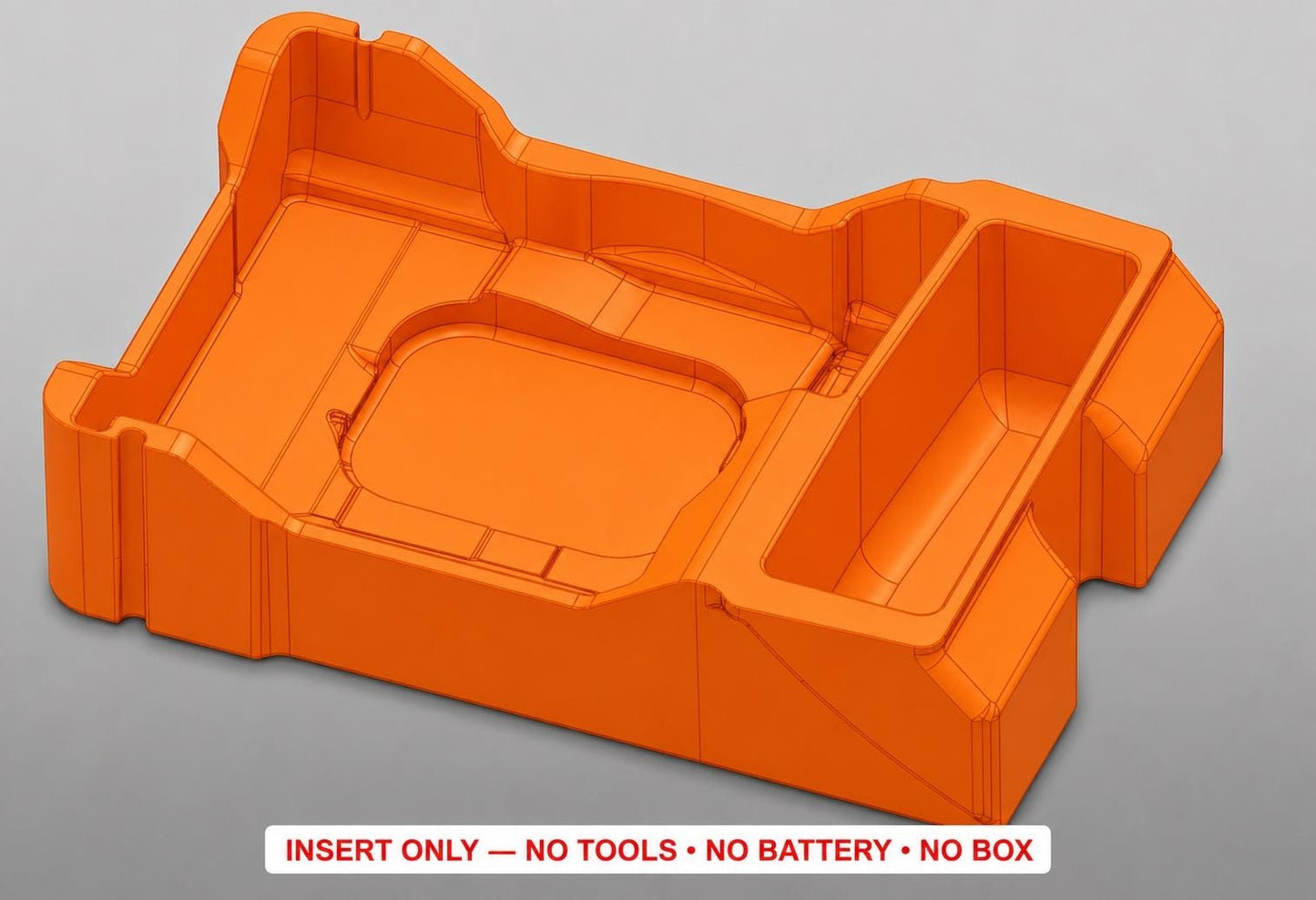 Milwaukee Packout Insert for M12 12V Cordless 3/8 in. Crown Stapler