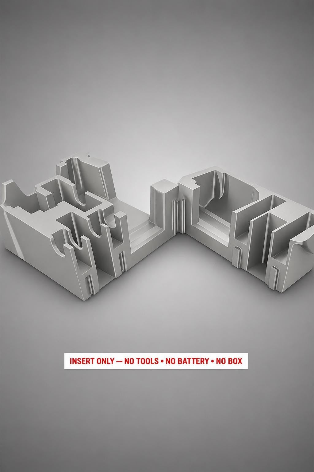 Milwaukee Packout Insert for M12 Oscillating Multi-Tool | 3D Printed