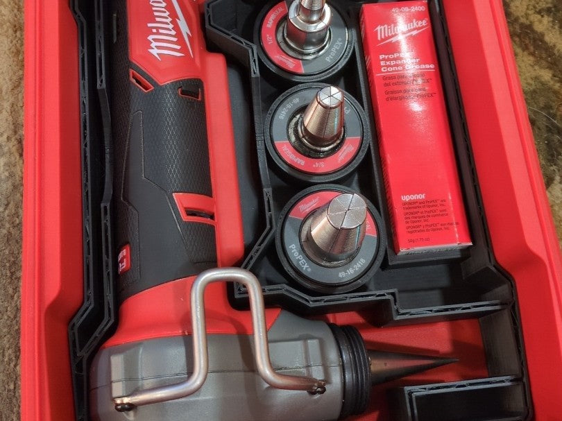 Fits Milwaukee M12 FUEL 2532-20 Sander PACKOUT Organizer Insert (Insert Only)