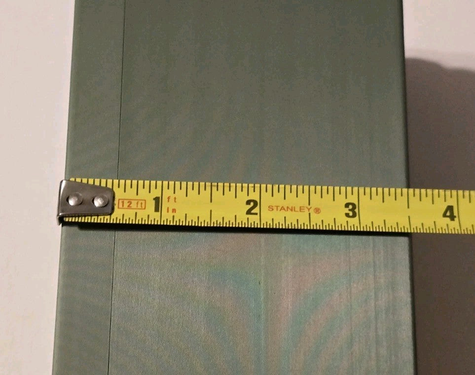 25-06 Ammo Box Snap Lock 50 rd 3D Printed Storage Olive Green Gold Pla