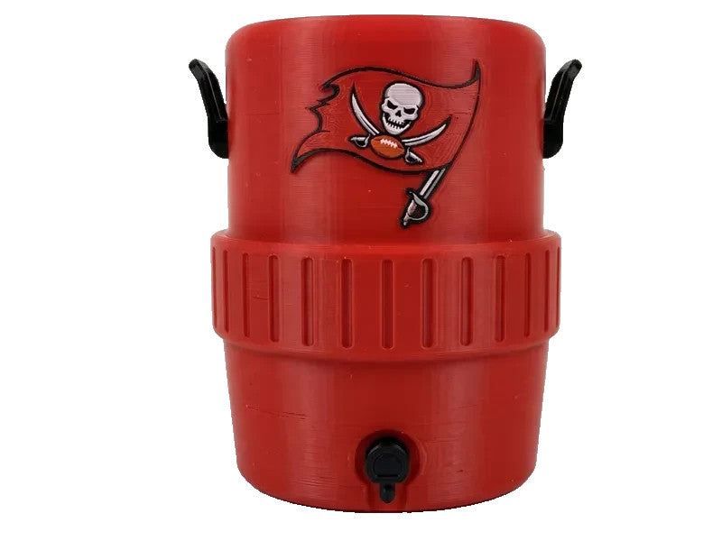 Tampa Bay Buccaneers Koozie 3D Printed 12 Oz Cans