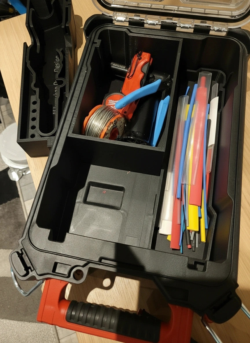Soldering Iron Organizer For Milwaukee M12 Packout Compact Organizer Insert V2MD