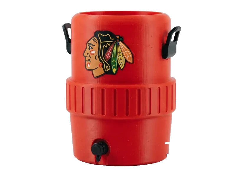 Chicago Blackhawks Koozie 3D Printed 12 Oz Cans