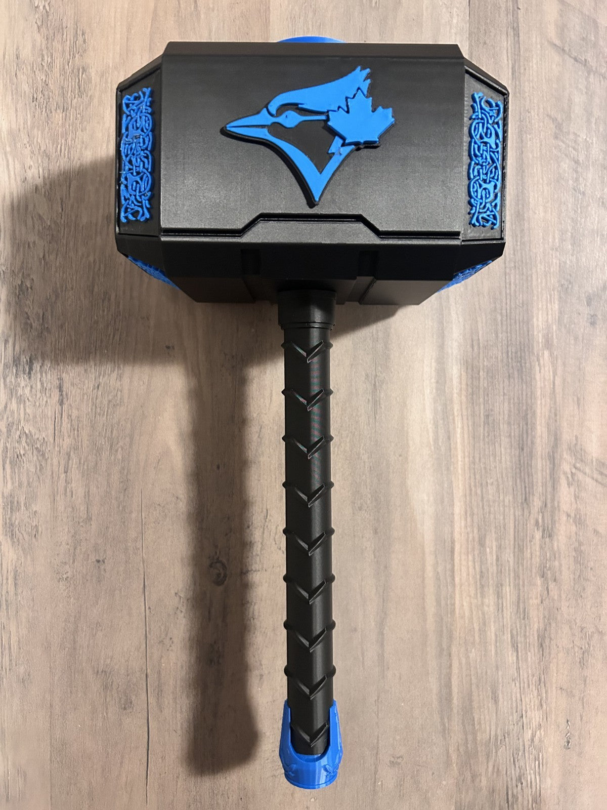 Eclipse Baseball Blue Jays Themed Mjolnir Thor's Hammer