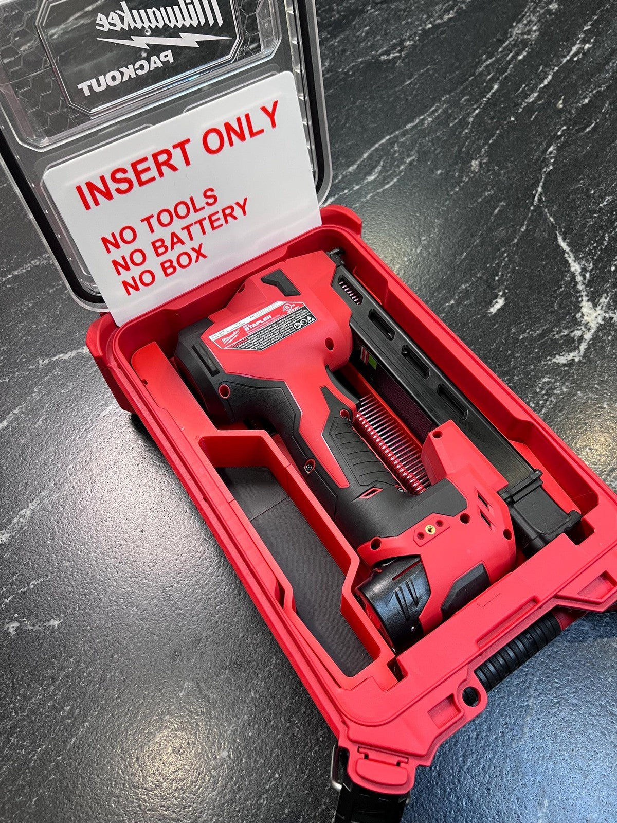 Milwaukee Compatable M12 Cable Stapler Organizing Insert Tray