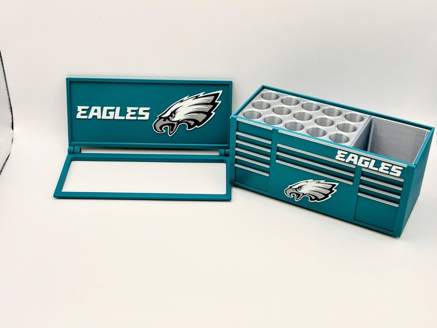 Philadelphia Eagles Mini Toolbox Pen Holder – Desk Organizer Gift