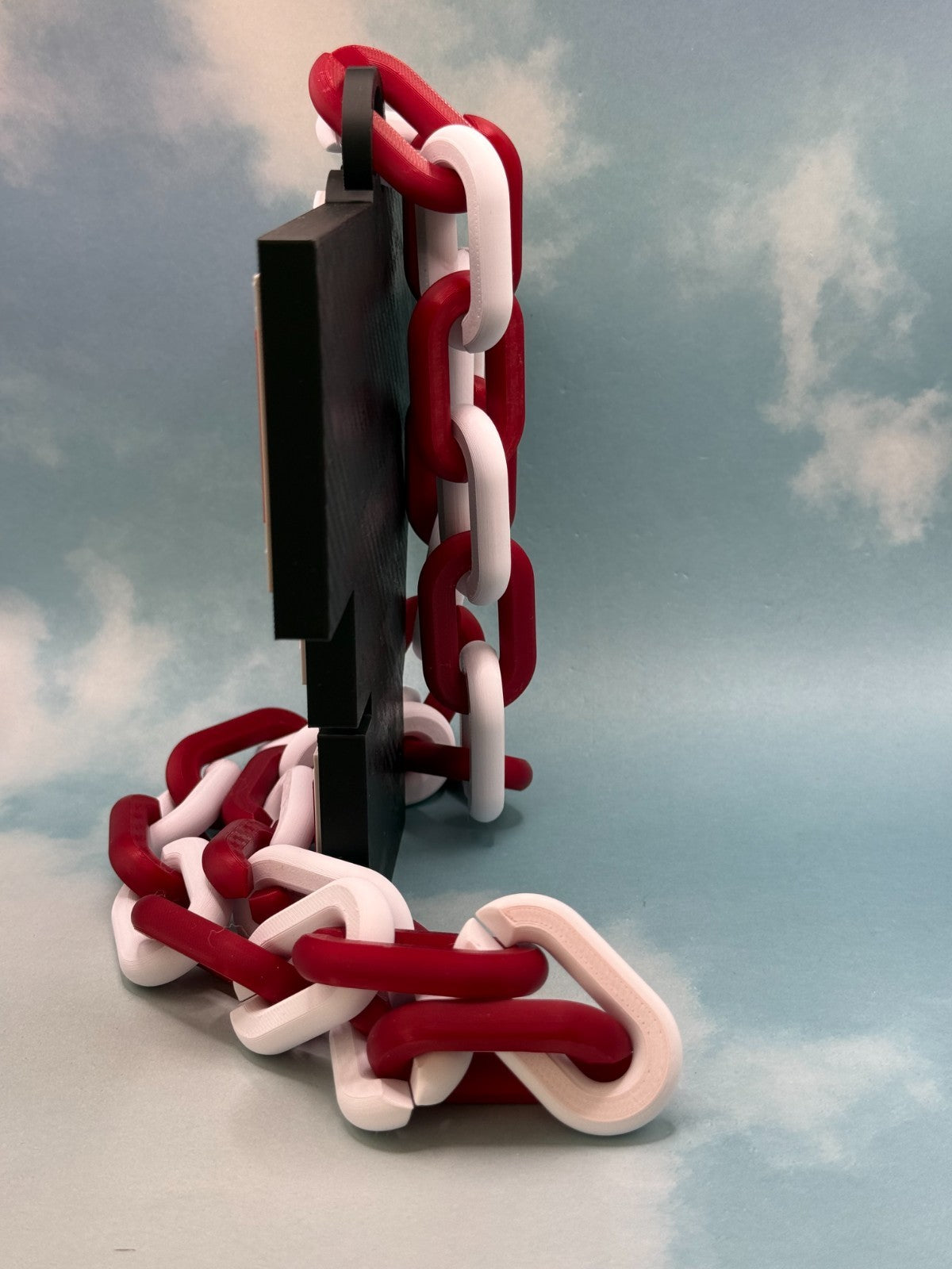 Fordham Rams Oversized Logo Necklace, Hype Turnover Chain HandMade 3D Printed