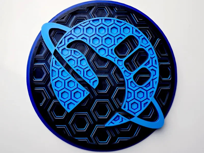Hitchhikers Guide Wall Art Or Display 3D printed Dimensional Mosaic