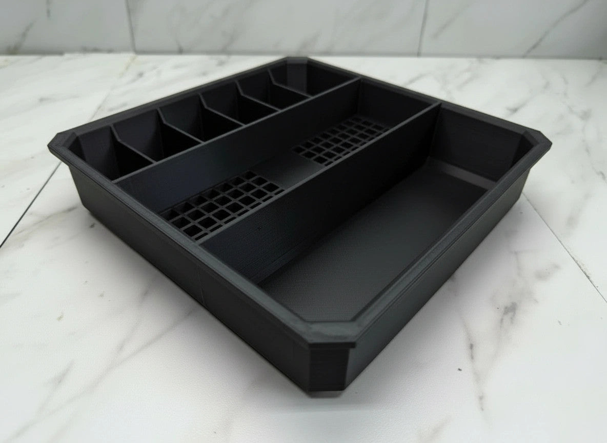 Milwaukee PACKOUT Low Profile Storage Bin Organizer Insert (Insert Only) BLACK