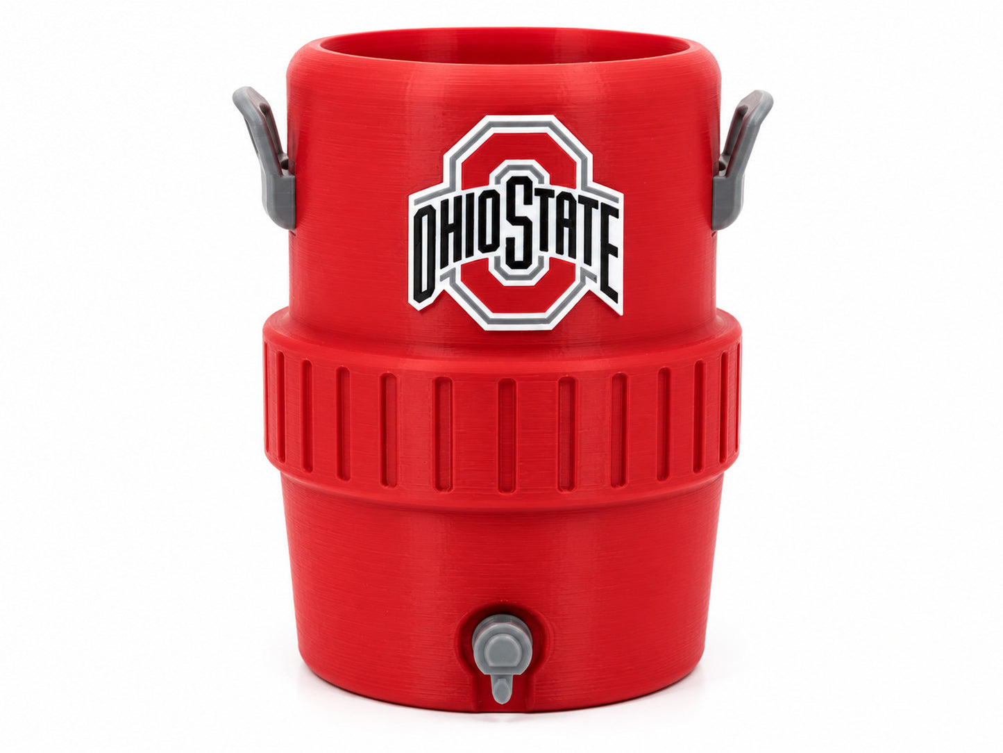 Ohio State 12 oz Can Koozie 3D Printed Can Cooler Beer Soda Holder