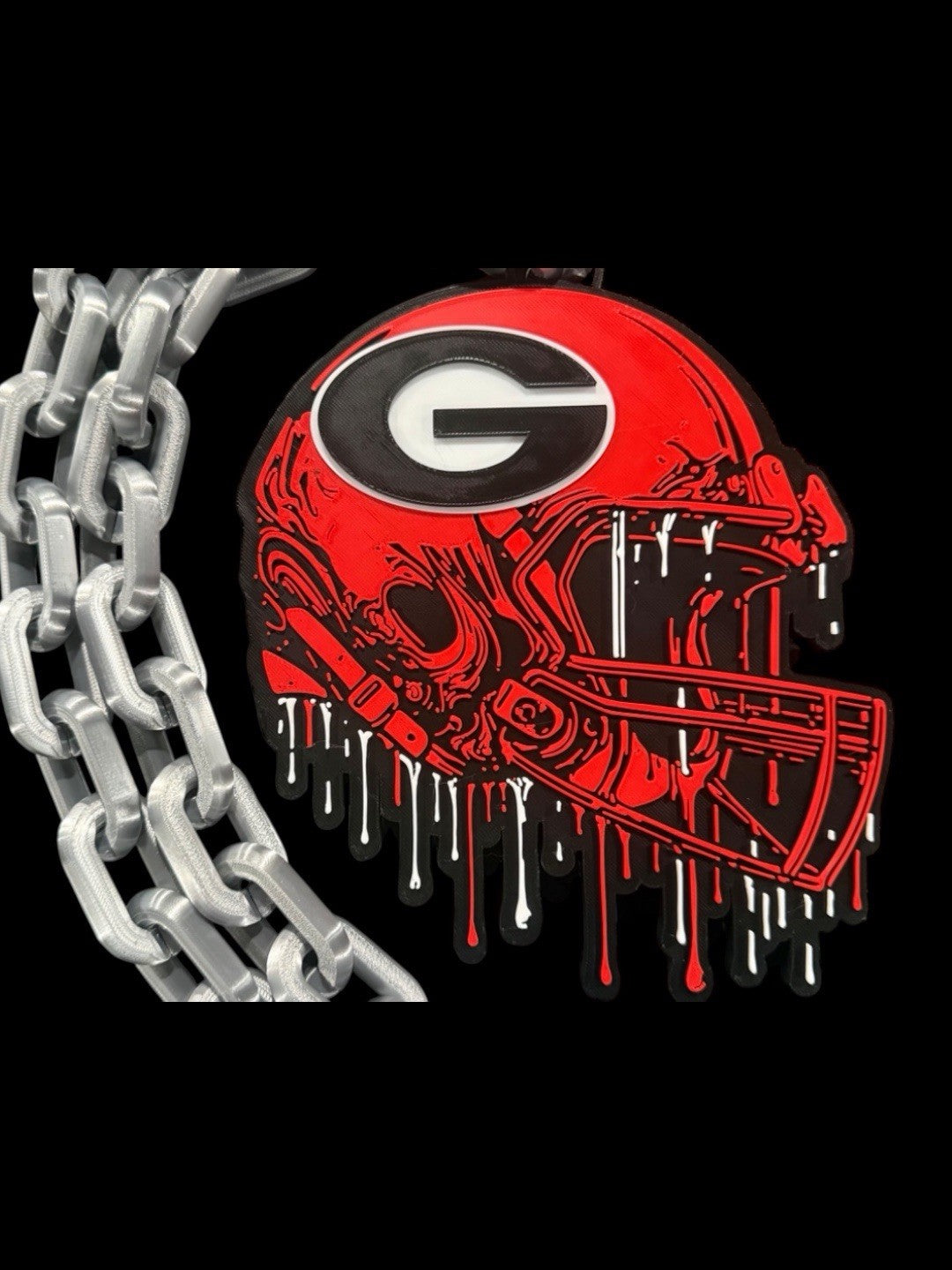 University Of Georgia Bulldogs Drip Chain