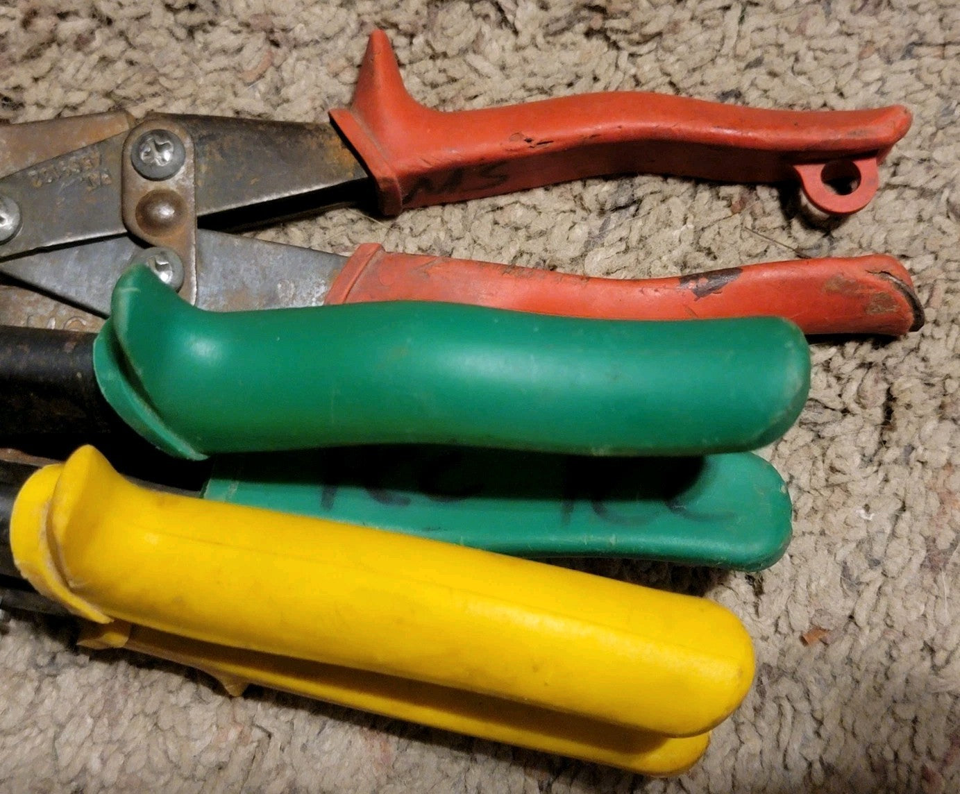 Lot 3 Wiss MPC-3 M2 M6 Multi-Purpose Tin Snips Cutter
