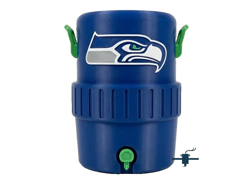 Seattle Seahawks Koozie 3D Printed 12 Oz Cans