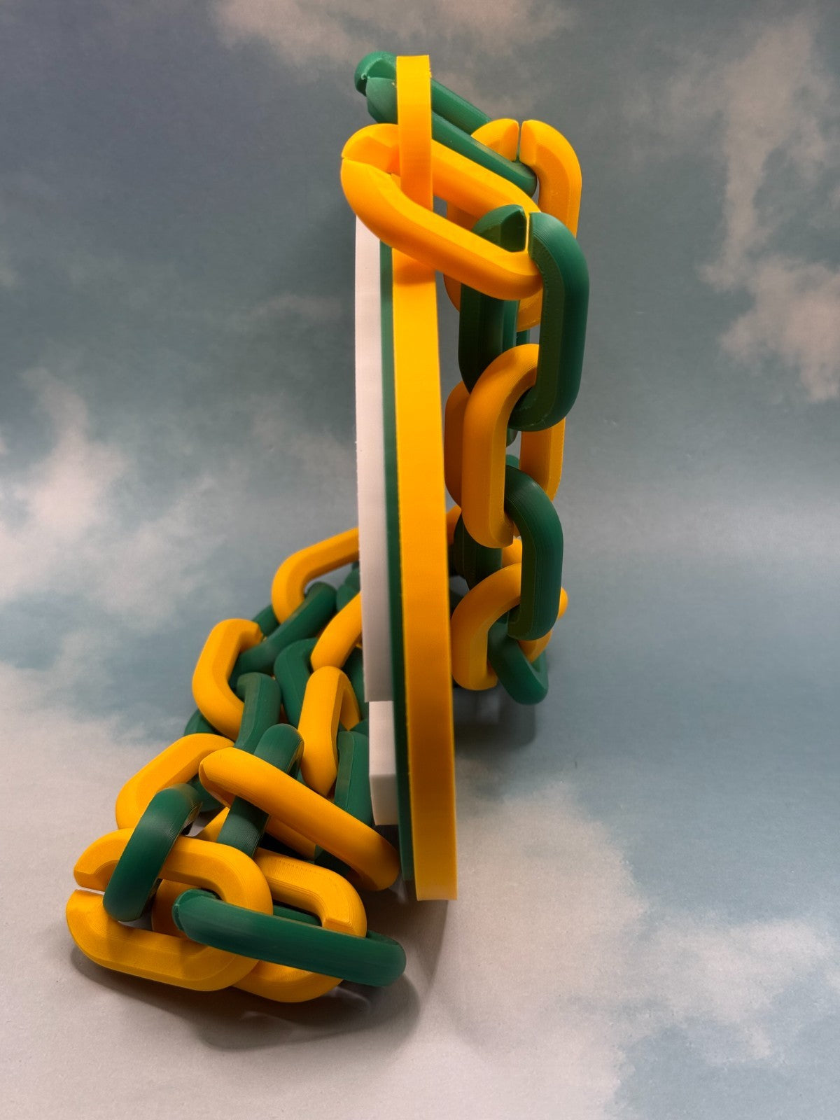 Green Bay Packers Logo Oversized Turnover Chain HandMade 3D Printed