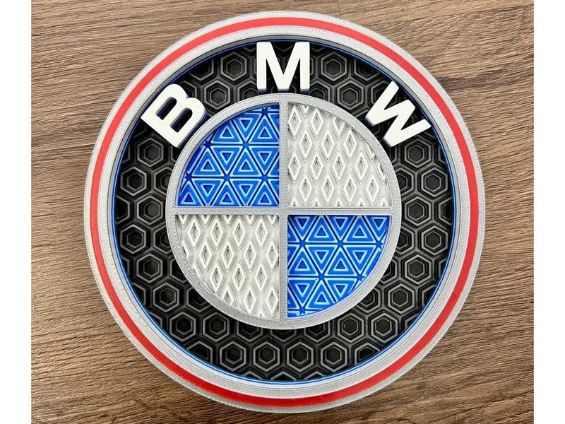 BMW Wall Art Or Display 3D printed Dimensional Mosaic