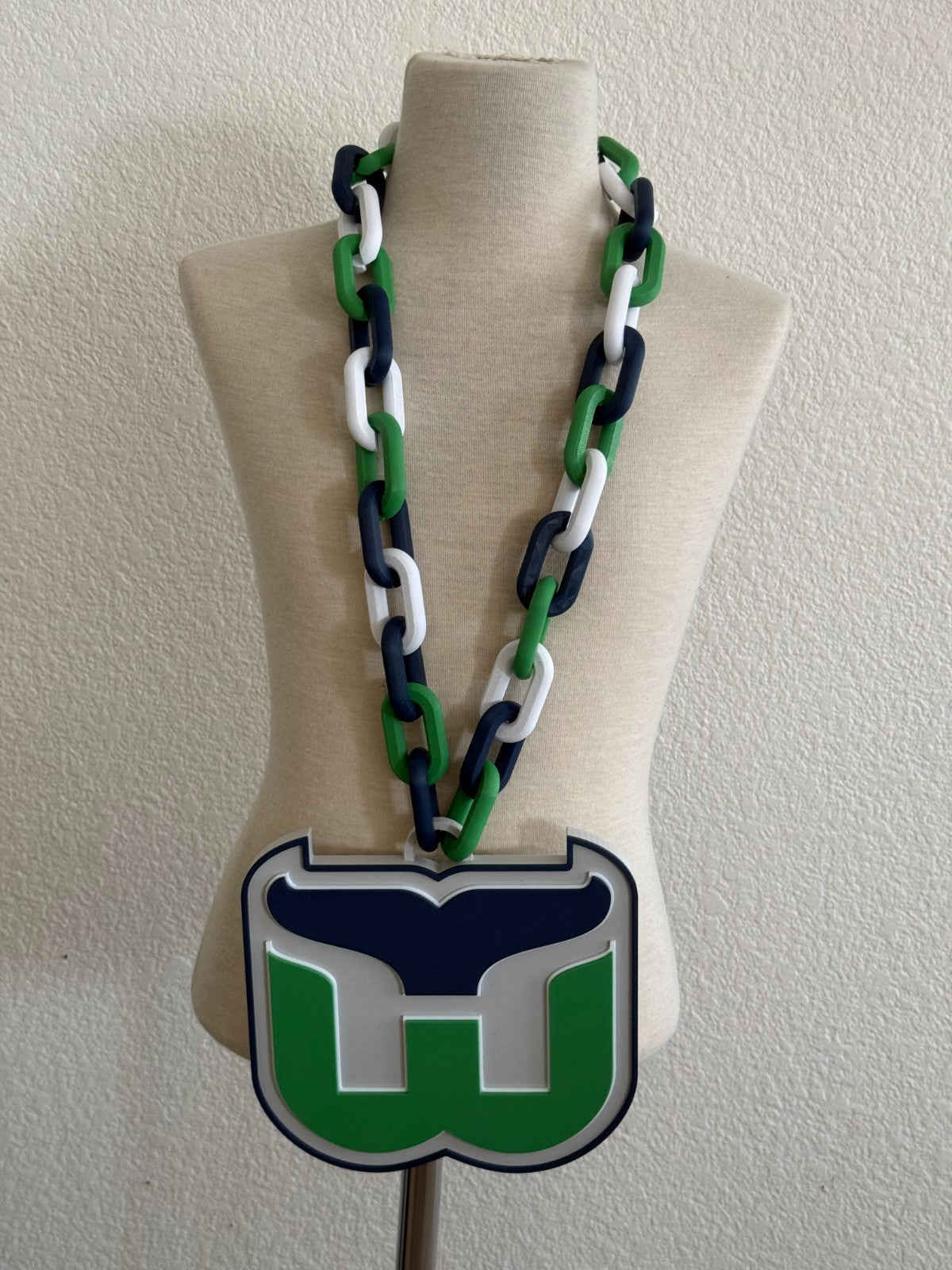 Hartford Whalers Oversized Necklace, Hype Chain