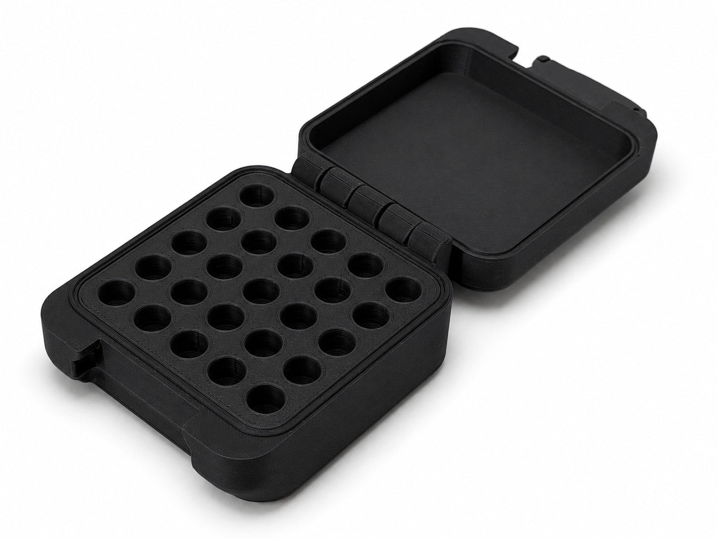 32 ACP Ammo Box – 25 Rounds - Snap Close Storage Box | Fully Customizable