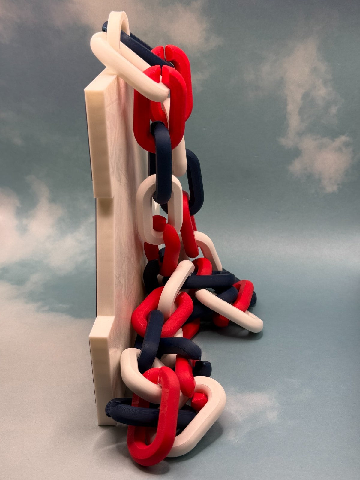 Arizona Wildcats Oversized Logo Necklace Turnover Chain HandMade 3D Printed
