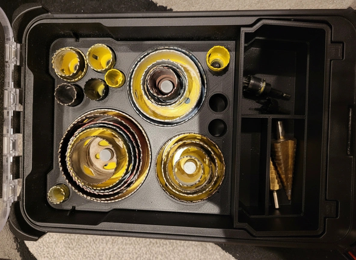 Milwaukee PACKOUT Hole Saw Organizer Insert – Multi-Size Storage (Insert Only)