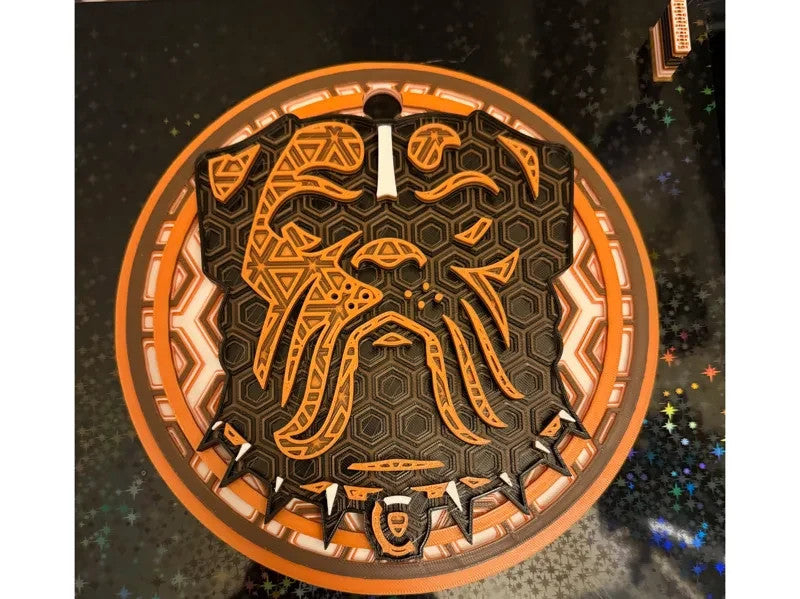 Cleveland Browns Wall Art Or Display 3D printed Dimensional Mosaic