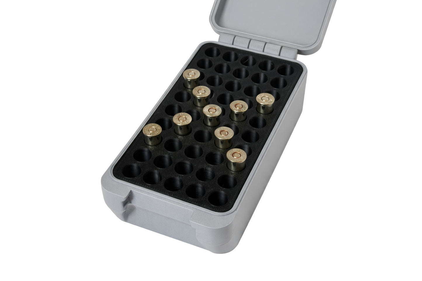 357 Magnum Ammo Box – 50 Rounds - Snap Close Storage Box | Fully Customizable