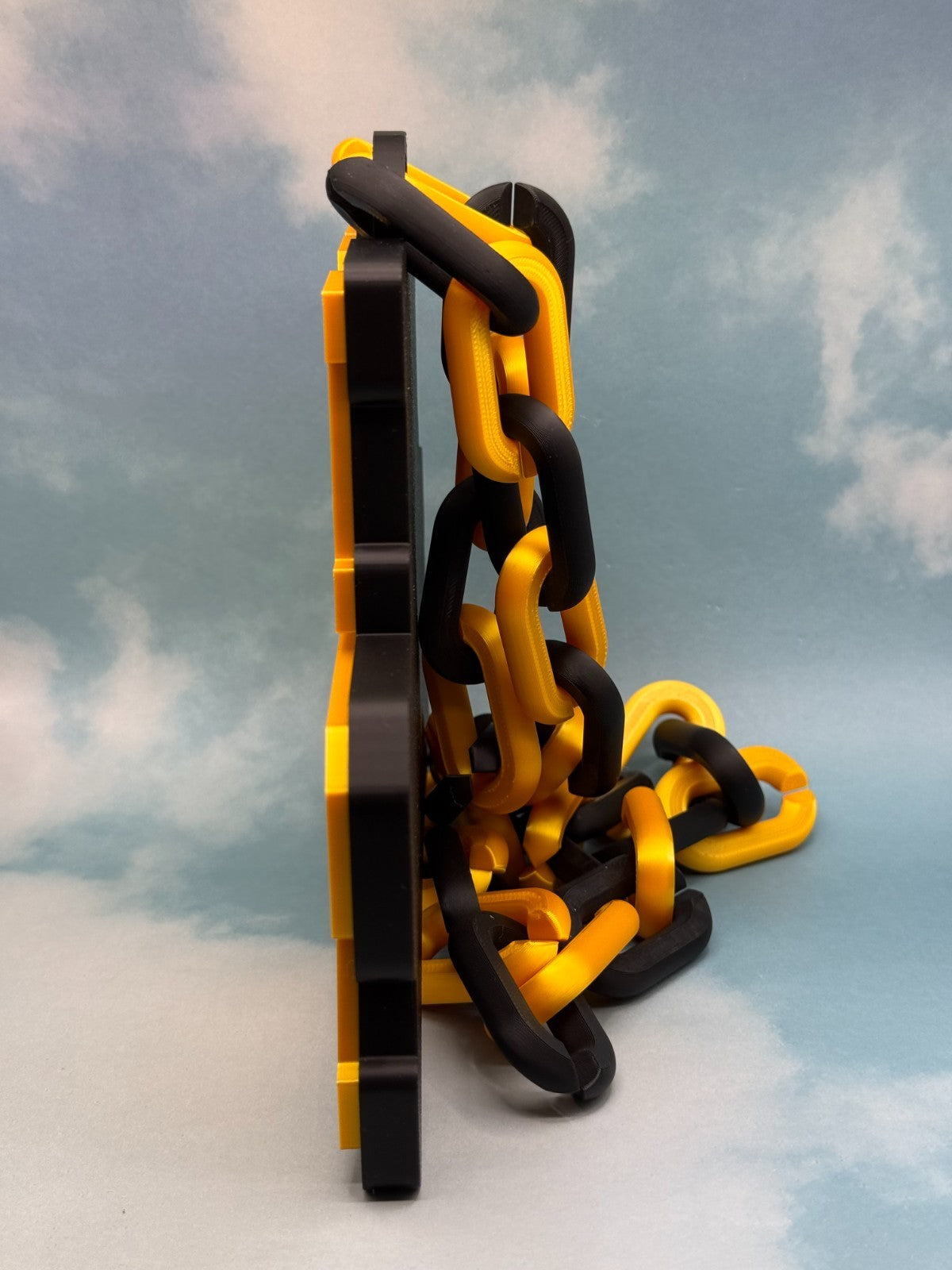 I'm Her Logo Oversized Necklace Hype Chain Handmade 3D Printed