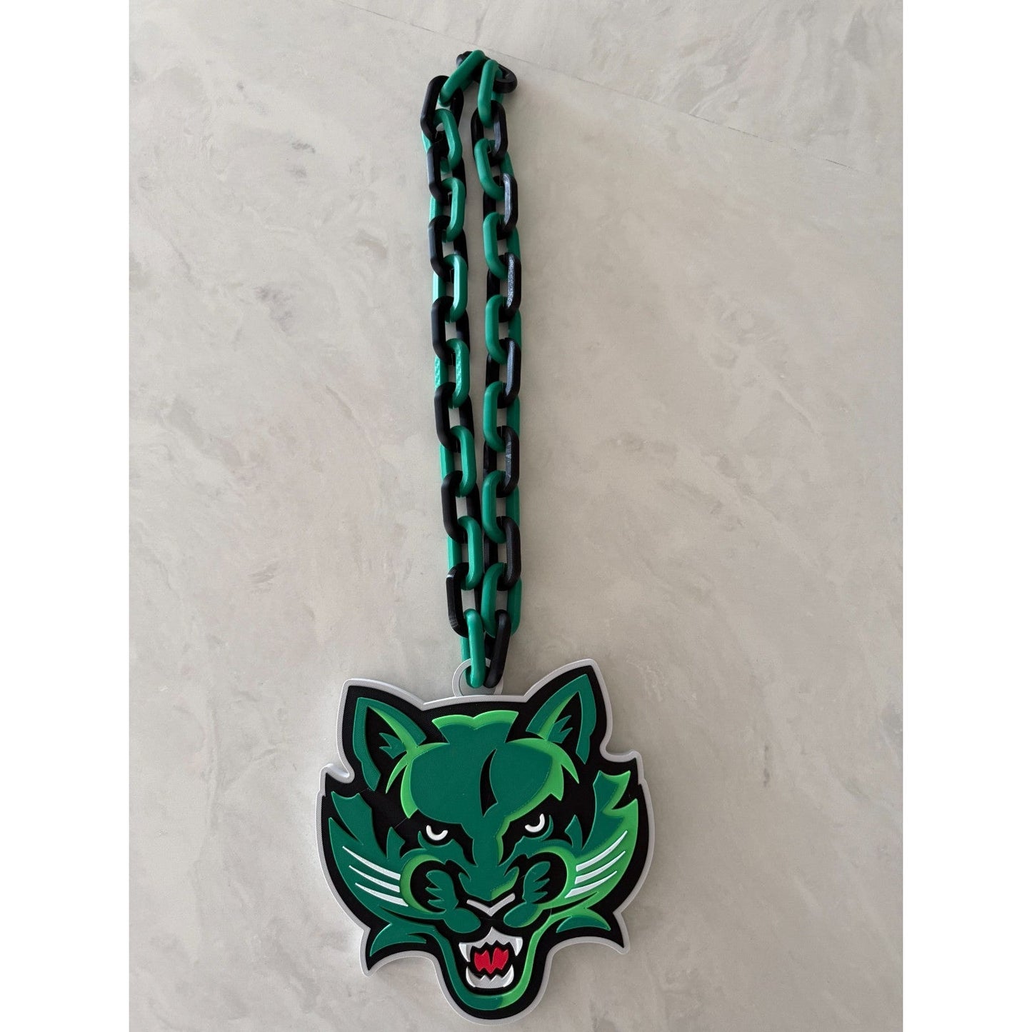 Binghamton Bearcats Oversized Necklace Hype Chain Handmade