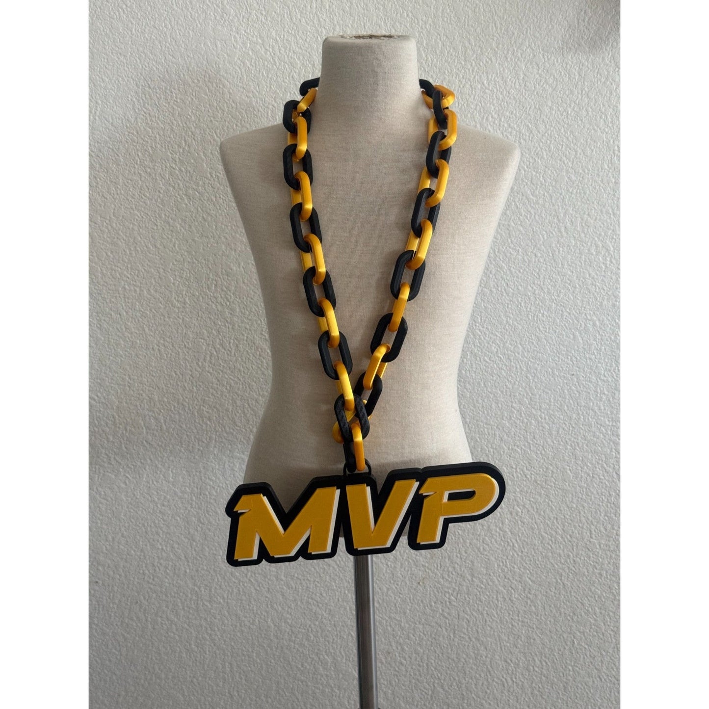 MVP Necklace Turnover Chain Perfect Award For Those Who Finish On Top