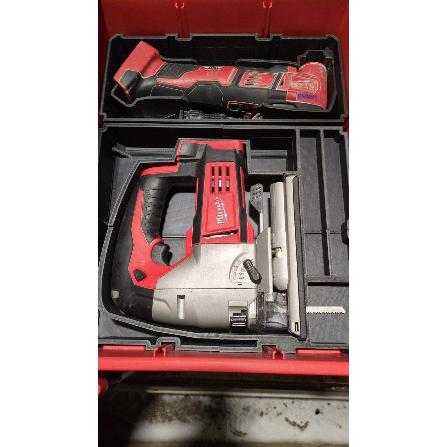 Fits Milwaukee M18 2737-20 FUEL Jigsaw PACKOUT Drawer Insert (Insert Only)