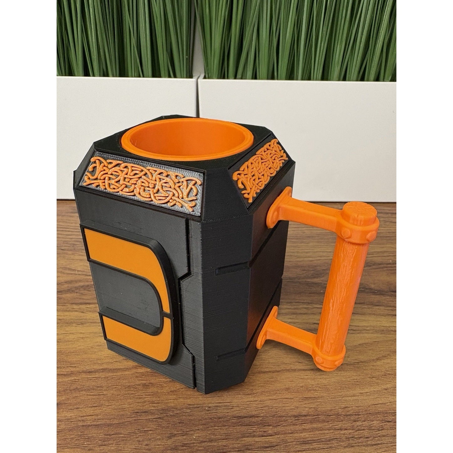 3D Printed DeWalt Can Holder Koozie - Fits 12oz Cans