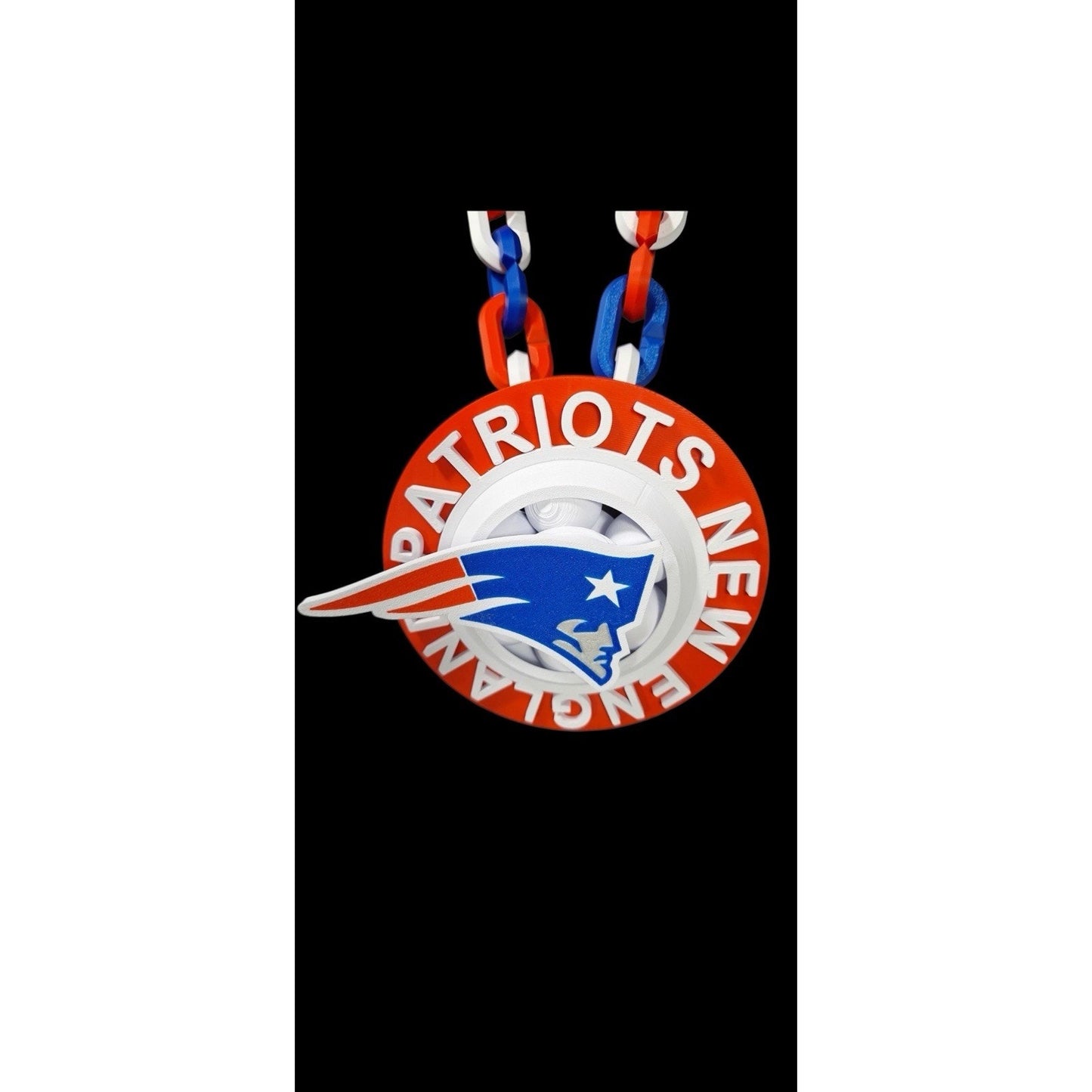 New England Patriots Spinner Chain