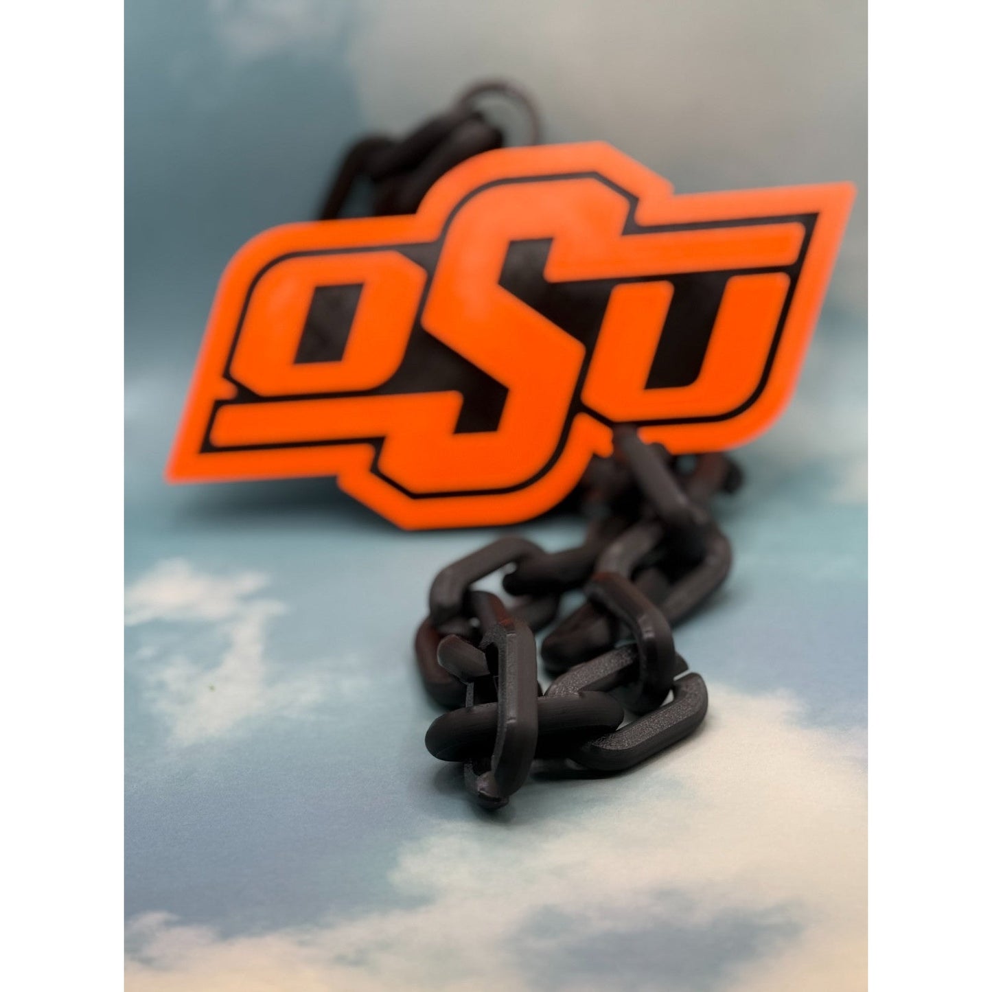 Oklahoma State Cowboys Oversized Necklace,Chain.Scholarship,Instruction, Service
