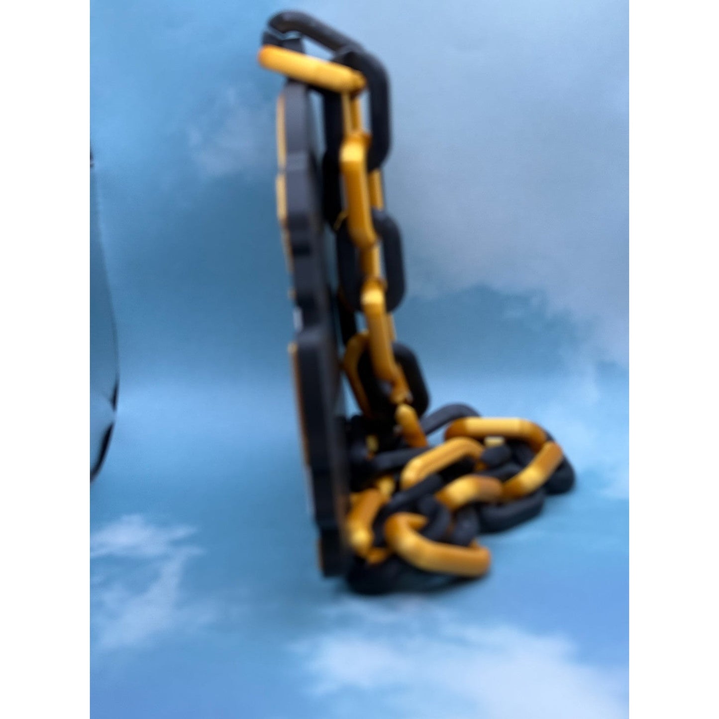 New Orlean Saints Fan Helmet Drip Hype Oversized Chain, Who dat?