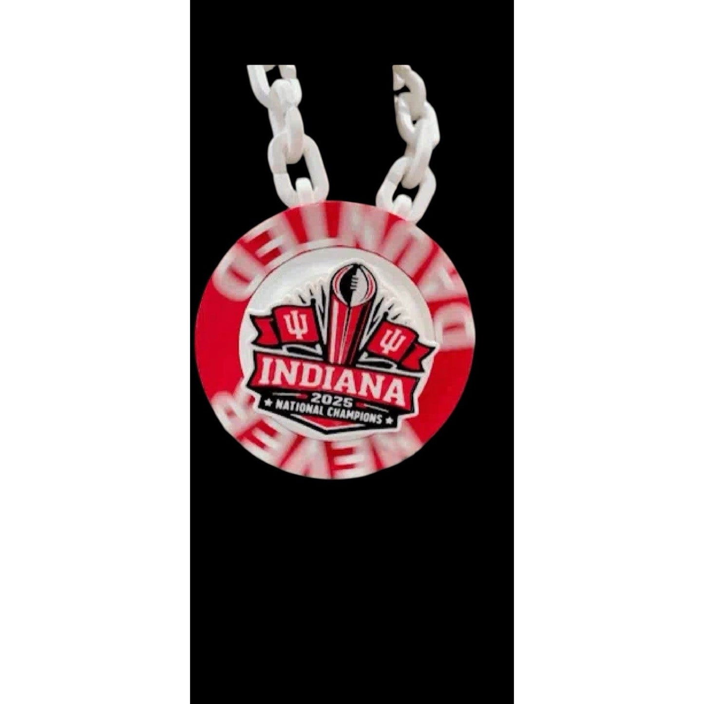 Indiana Hoosiers Never Daunted Spinner Chain