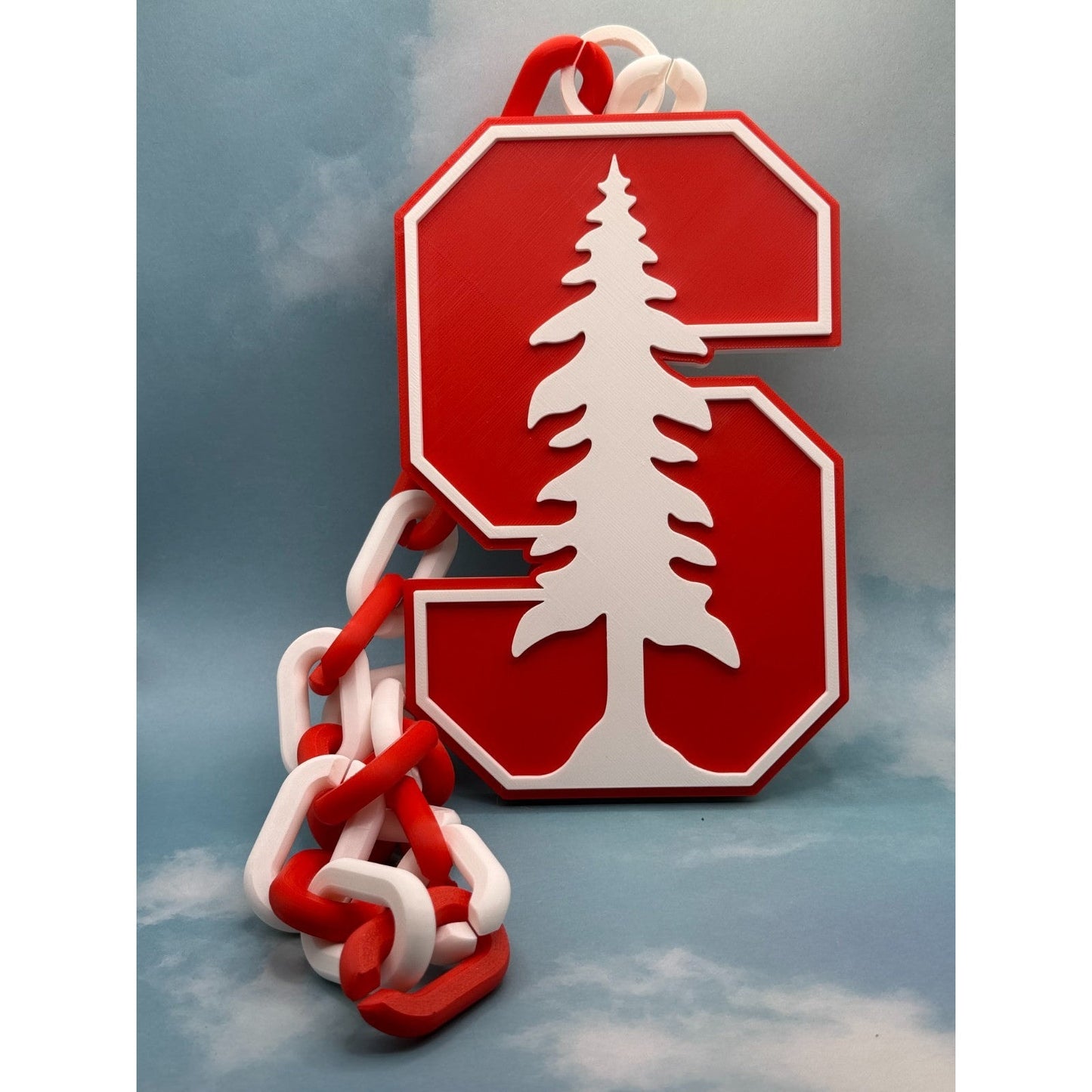Stanford Cardinal Logo Oversized Necklace Chain