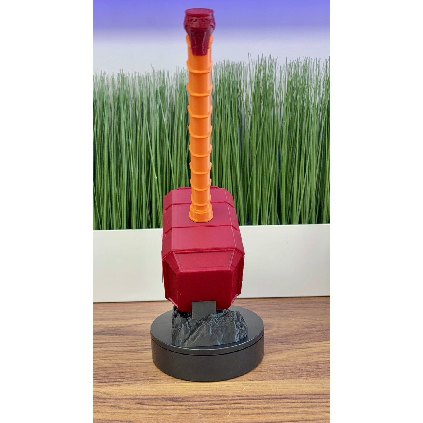 Virginia Tech 3-D printed Thor hammer