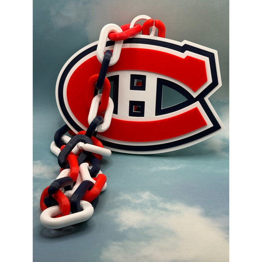 Montréal Canadiens Oversized Logo Necklace, Hype Chain Be Yours to Hold It High!