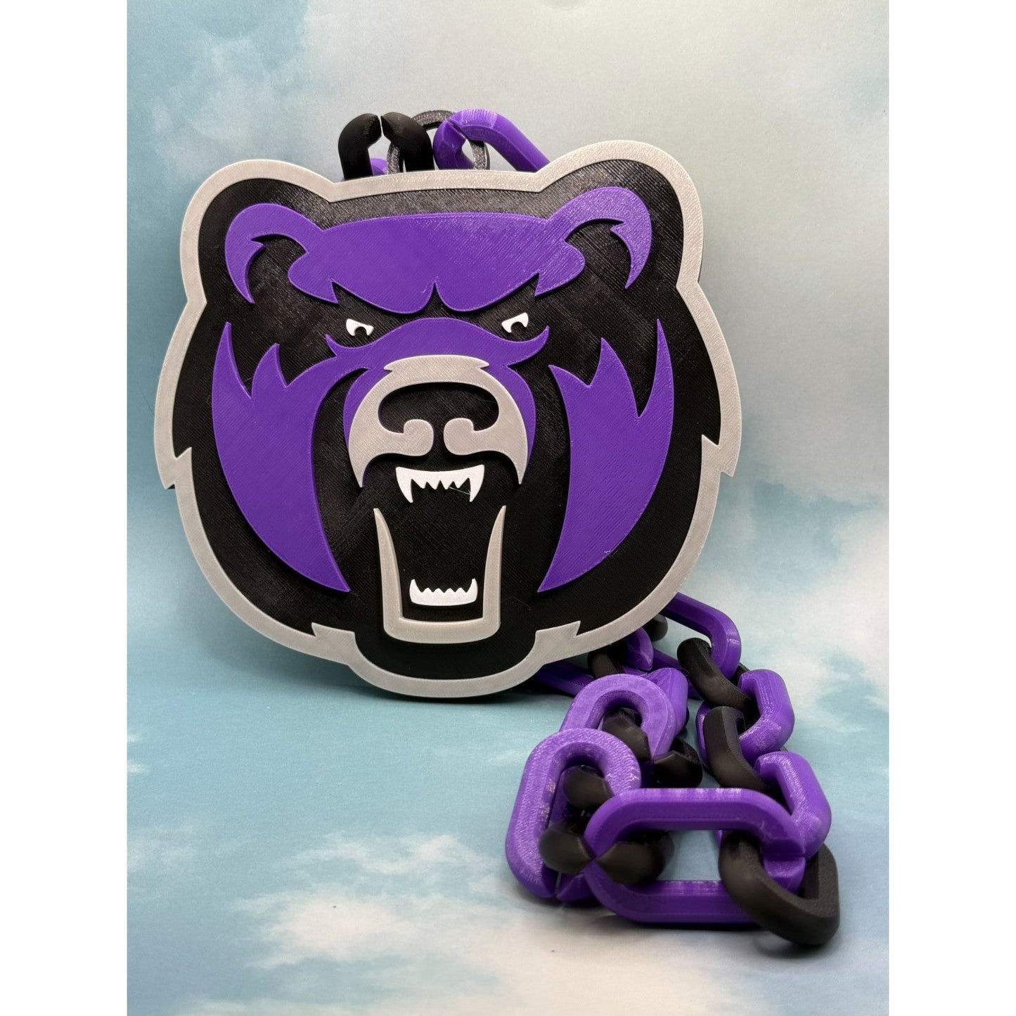 Central Arkansas Bears Oversized Necklace, Hype Chain